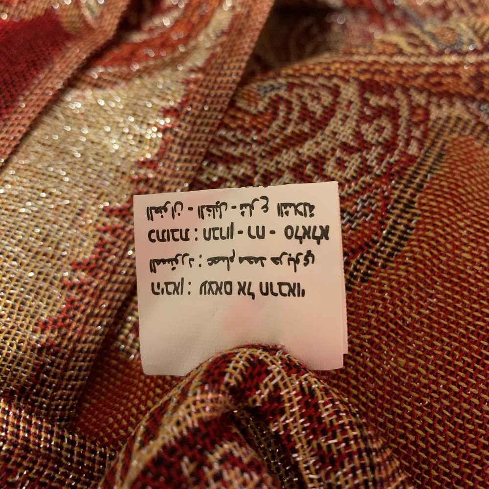 Italian Scarf - Picture 6 of 6